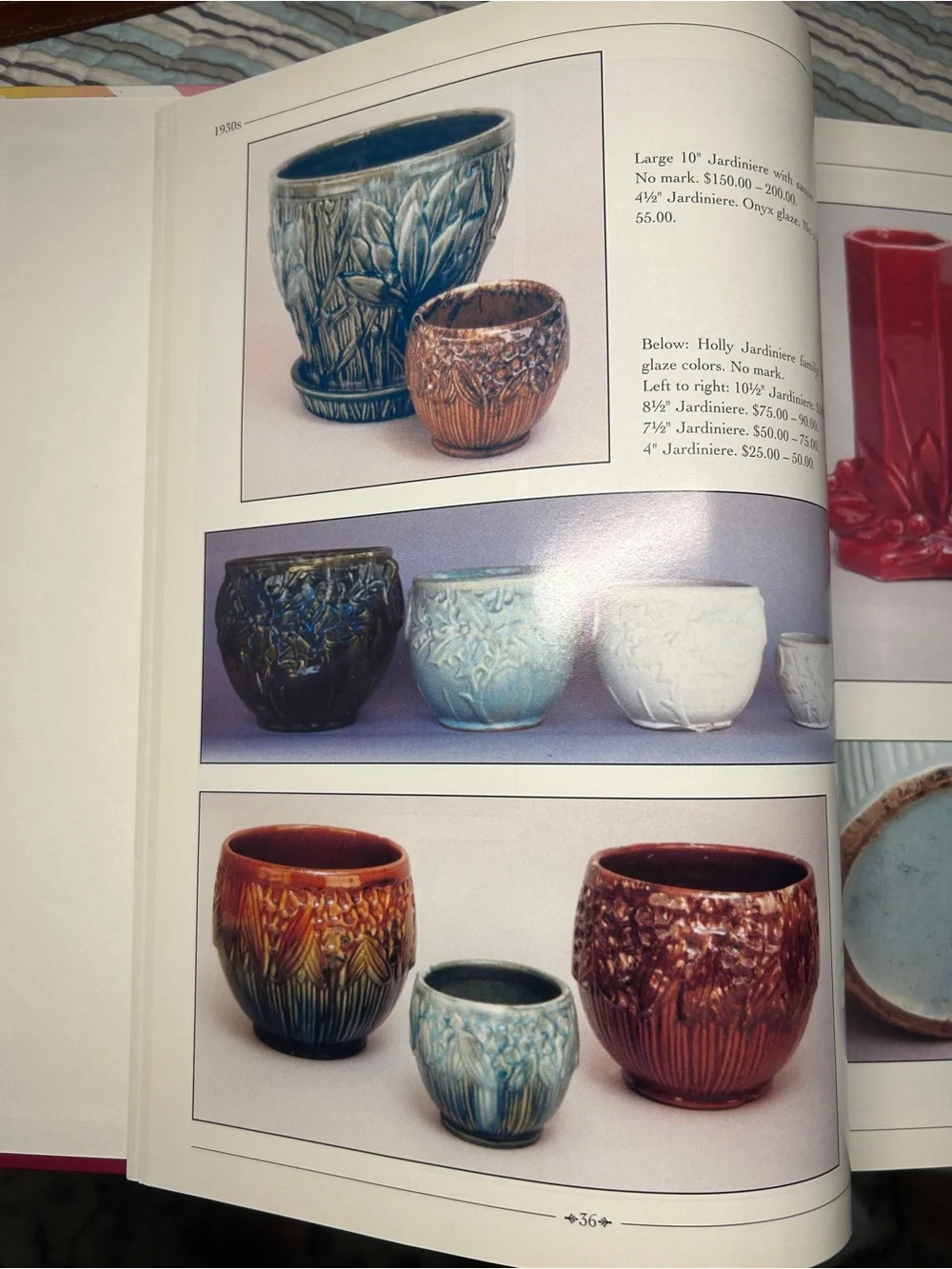 Mccoy Pottery Hardcover Reference Books Volumes I, II, and III